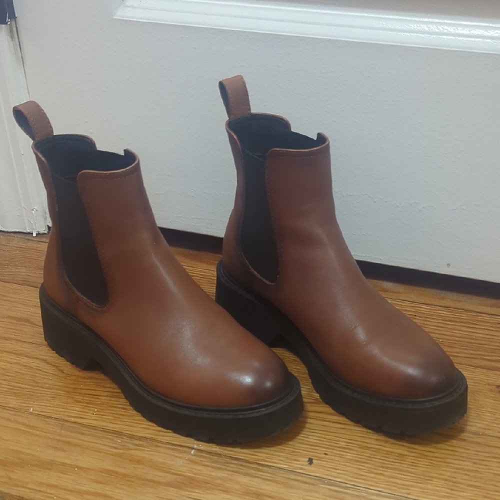 Leather Steve Madden Chelsea Boots